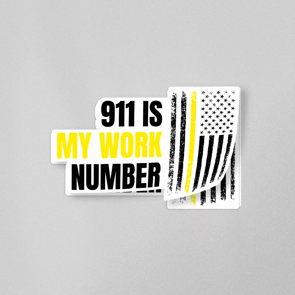 [911 Dispatcher Sticker]