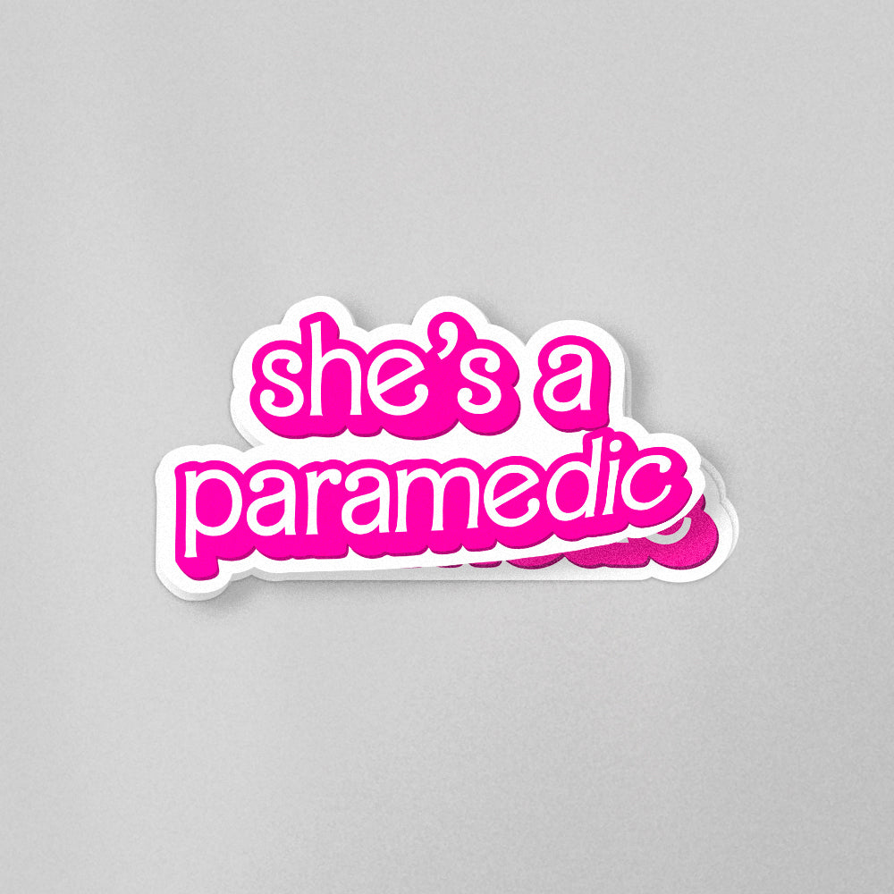 [She’s a Paramedic Sticker]