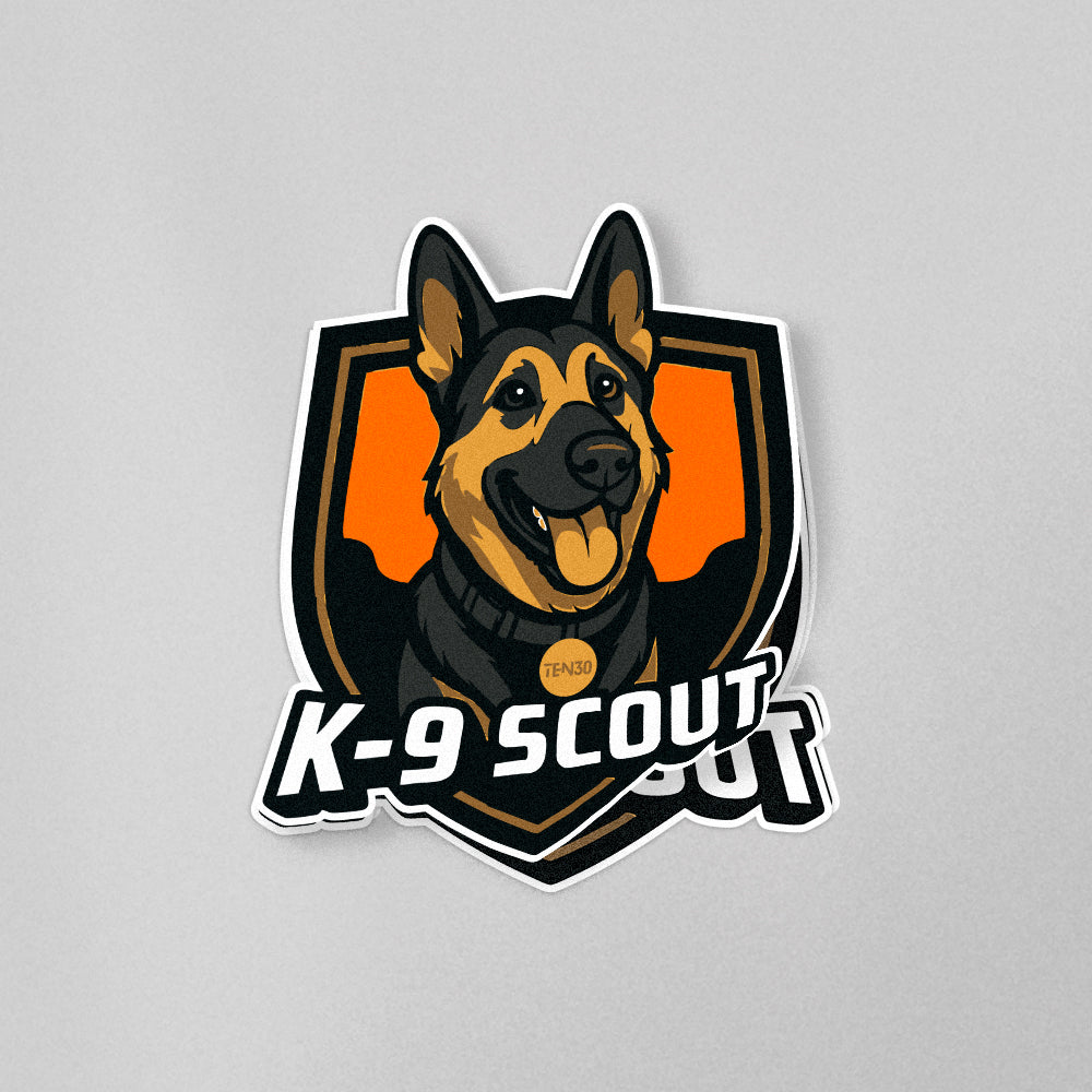 [K9 Police Dog Sticker]
