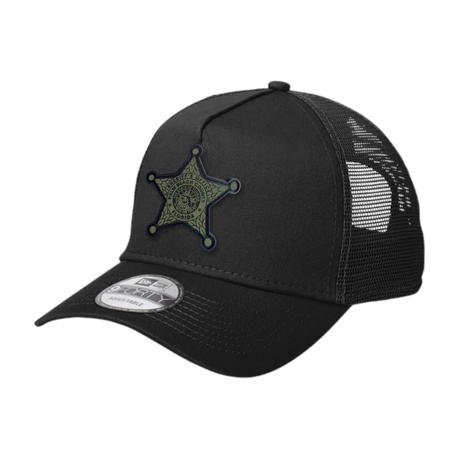Sheriff Trucker Cap [BLK/BLK] | PBSO