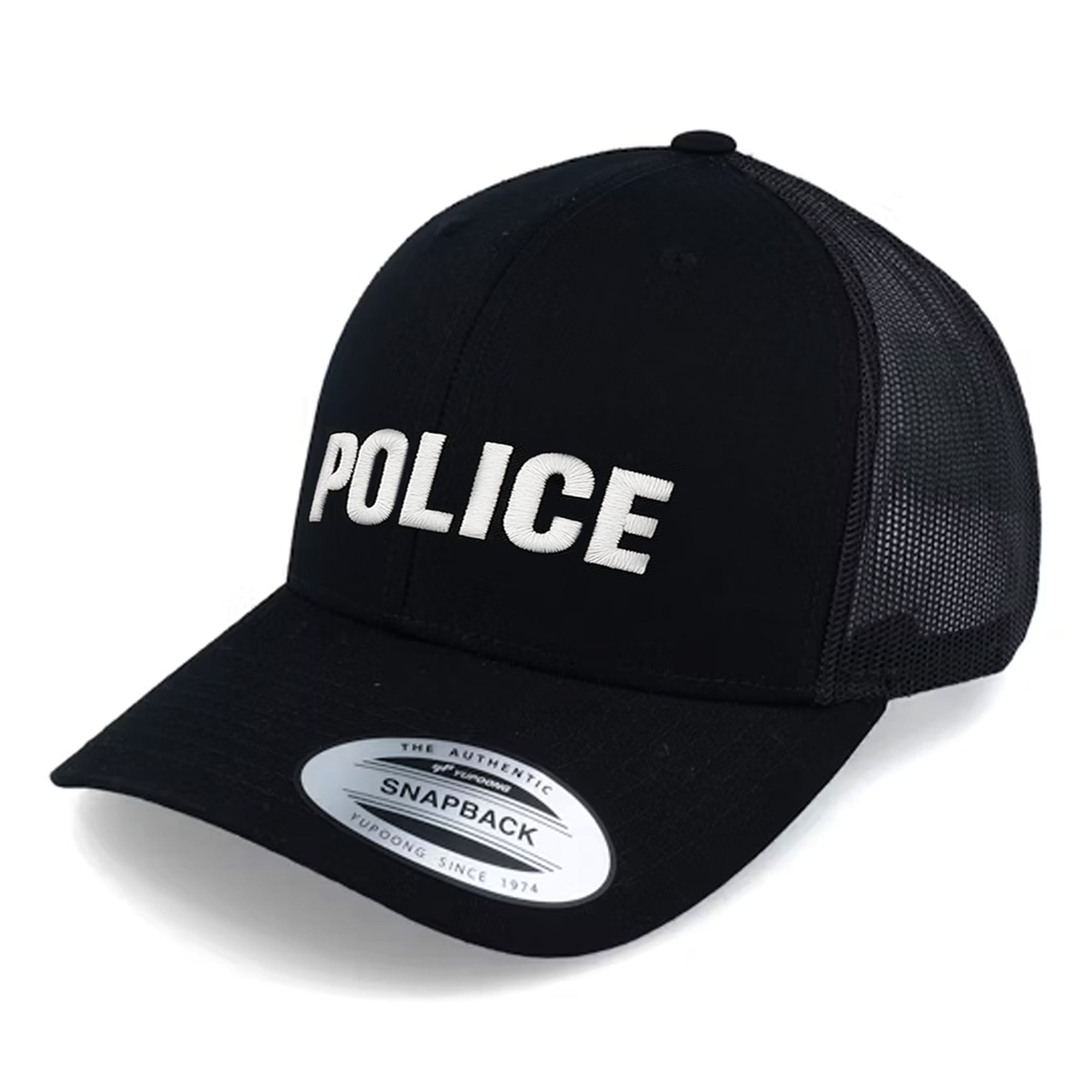 [POLICE] RETRO TRUCKER CAP