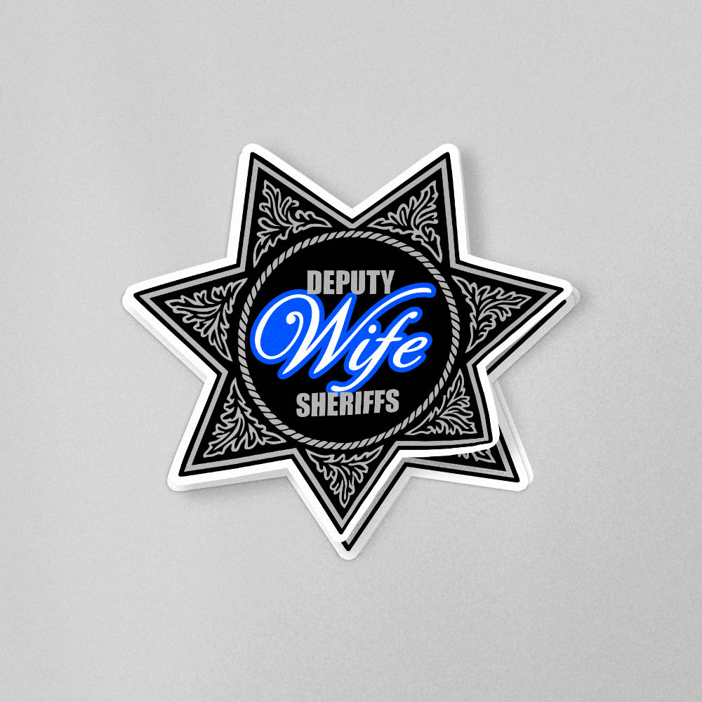 [Sheriff Deputy Wife Sticker]