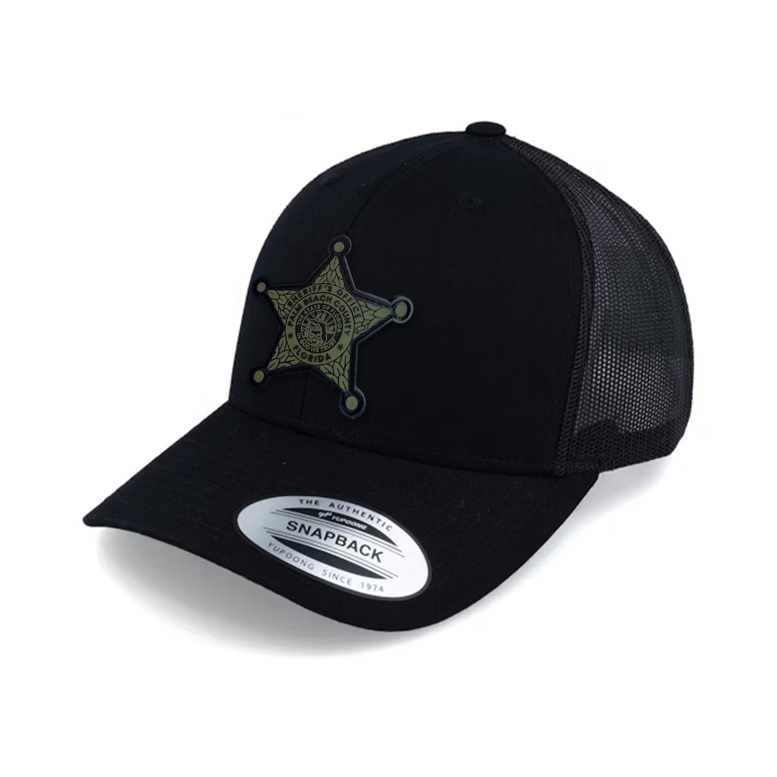 Sheriff Trucker Cap [BLK/BLK] | PBSO